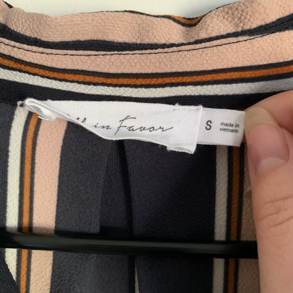 All In Favor Striped Button-Down - Picture 4 of 4